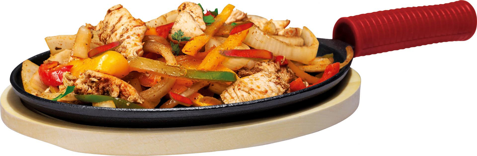 Gusseisernes Pfännchen oval 37 x 18 cm zum Servieren - HINSCHE Gastrowelt